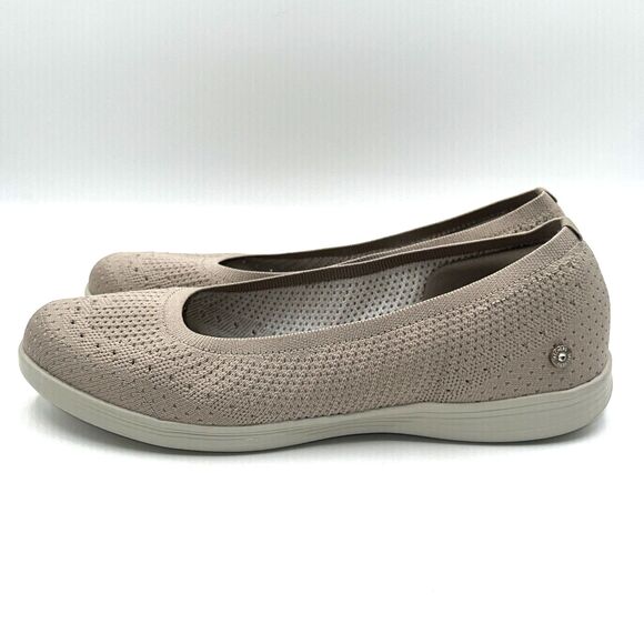 Skechers On the Go Slip-On Flats Shoes Dreamy Goga Mat Taupe 136251  Sz 10 - Picture 5 of 9